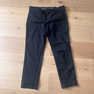 Banana Republic Sloan pants ankle length black size 2 workwear office career